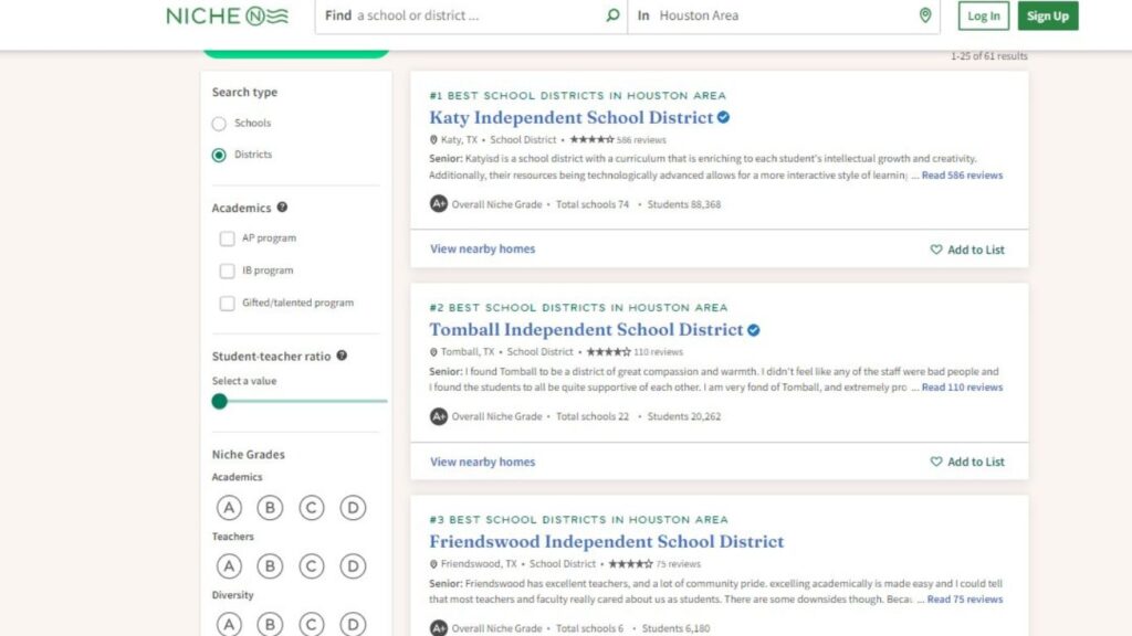 Navigating Houston's Property Market_ A Chinese Realtor's In-Depth Guide to Home Buying- Best School District rankings in the Houston area by Niche